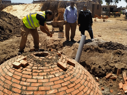 installation of bio-gas units in rural areas