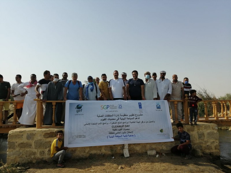 Development of Solid Waste Management System to Support Ecotourism in Fayoum protected areas