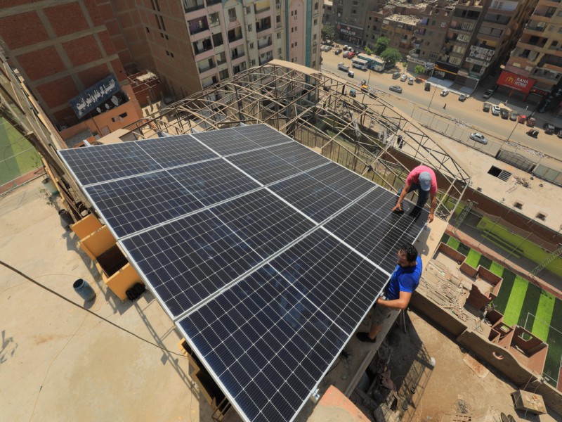 Maximizing the use of solar energy in Qaliubiya