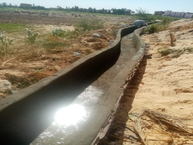 Efficiency of irrigation canals in the villages of Armant Center