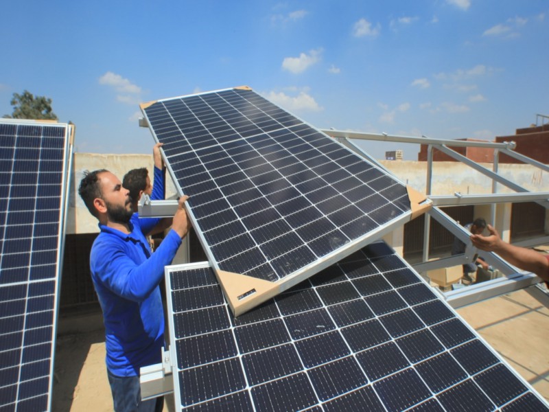 Promoting Solar Panels in Qaliubiya (Shams Baladna)