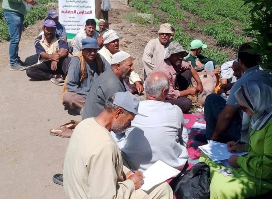 With Support from the Small Grants Programme: Community Initiatives to Combat Land Degradation and Enhance Food Security